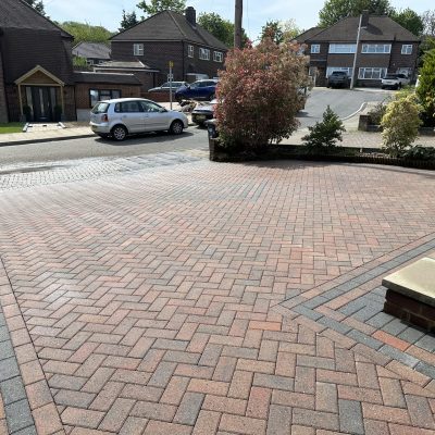 Orpington garden services block paving after professional cleaning