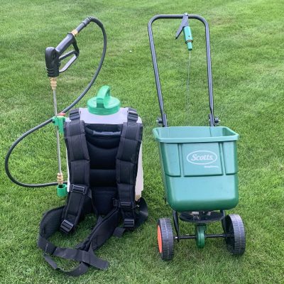 Lawn Fertilising and Weed Control Treatment in Orpington